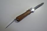 Splendido e rarissimo coltello gravitazionale da paracadutista tedesco seconda guerra mondiale prod. SMF cod KPM21