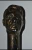 Rarissimo bastone da passeggio con testa in bronzo di Adolf Hitler cod AHB