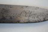 Raro coltello tedesco della gioventu' hitleriana transizionale con motto 