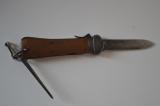 Rarissimo coltello gravitazionale dei paracadutisti tedeschi secondo modello smontabile cod grasmo1