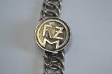 Splendida e rara gorgera (RINGKRAGEN) nazista da portabandiere delle SA (STURMABTEILUNG) con piombatura RzM cod rsarzm