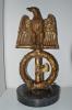 Introvabile parte superiore del SIGNUM fascista del comando generale della GIL  misura cm 62x 30  cod signum1