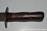 Interessantissimo pugnale italiano da assaltatore/ paracadutista mod 1939 n.FA66