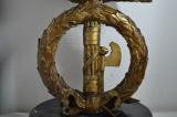 Introvabile parte superiore del SIGNUM fascista del comando generale della GIL  misura cm 62x 30  cod signum1