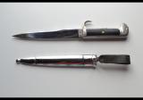 Bel pugnale fascista mod 32 MVSN detto becco aquila corto cod colrmx