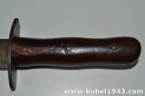Interessantissimo pugnale italiano da assaltatore/ paracadutista mod 1939 n.FA66
