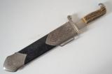 Rara daga tedesca ww2 da sottufficiale del R.A.D. ( Reichsarbeitdienst)  produttore EICKHORN cod  de32rad
