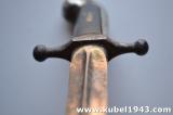 Raro pugnale fascista della prima ora mod 23 MVSN  n. F496