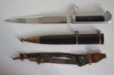 Bel pugnale fascista mod 37 completo di agganci in cuoio mod38 n.333