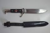 Rarissimo pugnale tedesco della gioventù' hitleriana transizionale con motto BLUT UND EHRE  di Eickhorn cod 38BL