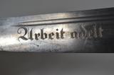 Rara daga tedesca ww2 da sottufficiale del R.A.D. ( Reichsarbeitdienst)  produttore EICKHORN cod  de32rad