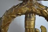Introvabile parte superiore del SIGNUM fascista del comando generale della GIL  misura cm 62x 30  cod signum1
