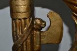 Introvabile parte superiore del SIGNUM fascista del comando generale della GIL  misura cm 62x 30  cod signum1