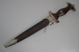 Rarissima daga nazista WW2 delle SA (STURMABTEILUNG) di primo tipo mod 33 EX ROHM prod EICKHORN cod sarohm