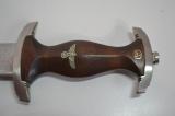 Rarissima daga nazista WW2 delle SA (STURMABTEILUNG) di primo tipo mod 33 EX ROHM prod EICKHORN cod sarohm