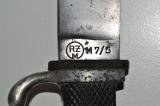 Raro coltello tedesco della gioventu' Hitleriana di secondo tipo prod. RZM M7/5  ossia il codice del produttore Krebs Carl Julius di solingen cod Krebhj