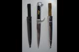 Splendido pugnale fascista mod 32 MVSN con doppio fodero 