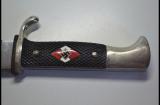 Raro pugnale tedesco della gioventù' hitleriana transizionale di Eickhorn cod PIN 38