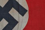 Rara bandiera tedesca dello NSDAP con asta cod nurflag2