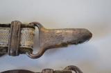 Spettacolare rara daga tedesca WW2 da ufficiale della WEHRMACHT manico bianco  completa di agganci e portpee produttore  TIGER  cod tig