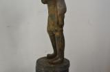 Interessante statua in bronzo con base marmorea tedesca anni 30 di Adolf Hitler cod hits1