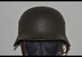 SPETTACOLARE  elmetto tedesco ww2 mod 40 della ss polizei n.40