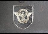 SPETTACOLARE  elmetto tedesco ww2 mod 40 della ss polizei n.40