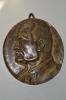 Splendida e rara placca in bronzo di grandi dimensioni 25cm x 20 cm  raffigurante il Duce Benito Mussolini cod plbr