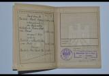 Libretto lavoro tedesco nazista ARBEITSBUCH 1 'tipo  cod ab4
