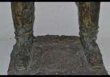 Rarissima grande statua fascista del Duce Benito Mussolini a firma Griselli in bronzo altezza 65 cm cod dux65