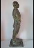 Rarissima grande statua fascista del Duce Benito Mussolini a firma Griselli in bronzo altezza 65 cm cod dux65