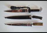 Splendido pugnale fascista mod 32 (becco aquila corto) completo di doppio fodero appena ritirato dalla famiglia cod 32full
