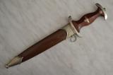 Raraissima daga tedesca ww2 delle SA (sturmabteilung) mod 33 di primo tipo poduttore BOEKER cod bkr