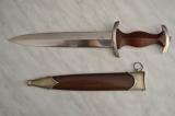 Raraissima daga tedesca ww2 delle SA (sturmabteilung) mod 33 di primo tipo poduttore BOEKER cod bkr