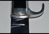 Splendido raro pugnale fascista mod.37 DE LUXE con sospenzioni in metallo cod lux300mvsn