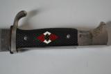 Rarissimo  pugnale tedesco della gioventù' hitleriana transizionale produttore Klittermann Haan & Moog GmbH, Solingen  cod  RZM M7/29  