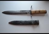 Intoccato bel pugnale fascista mod 35 M.V.S.N. di primo tipo da truppa n. 35uber