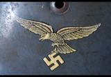 Rarissimo spettacolare  elmetto tedesco ww2 della luftwaffe mod. 35 DD con aquila primo tipo n.35ddlw1