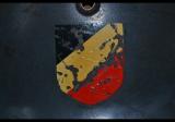 Rarissimo spettacolare  elmetto tedesco ww2 della luftwaffe mod. 35 DD con aquila primo tipo n.35ddlw1