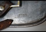 Rarissimo spettacolare  elmetto tedesco ww2 della luftwaffe mod. 35 DD con aquila primo tipo n.35ddlw1