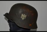 Intoccato splendido elmetto tedesco mod 40 SD della HEER cod hurr