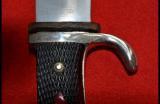 Spettacolare e rarissimo coltello della gioventù' hitleriana con motto di primo tipo cod DE91