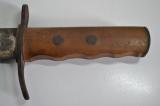 Stupendo pugnale fascista mod 35 M.V.S.N. di primo tipo da truppa n. fab35