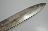 Stupendo pugnale fascista mod 35 M.V.S.N. di primo tipo da truppa n. fab35