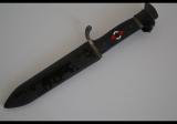 Rarissimo coltello nazista della Hitlerjugend Fahrtenmesser di secondo modello con codice RZM M7 / 13, Arthur Schüttelhofer & Co. di Solingen-Wald. cod ippo
