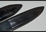 Rarissimo coltello nazista della Hitlerjugend Fahrtenmesser di secondo modello con codice RZM M7 / 13, Arthur Schüttelhofer & Co. di Solingen-Wald. cod ippo