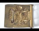 Splendido cinturone austriaco prima guerra mondiale  con fibbia in ottone cod  ausch