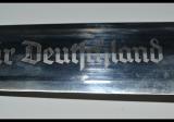 Spettacolare daga nazista delle SA (Sturmabteilung) di secondo tipo produttore codificato WMW - Waffenfabrik Max Weyersberg di  Solingen cod sa2wmw