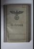 Splendido  libretto militare tedesco seconda guerra mondiale Wehrpass  con foto cod wh1