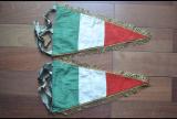 Spettacolare coppia di fiamme fasciste  della ONB (opera nazionale balilla)  una delle P.I. piccole italiane  e una delle G.I. giovani italiane cod onfm